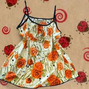 babydoll vintage silk top
